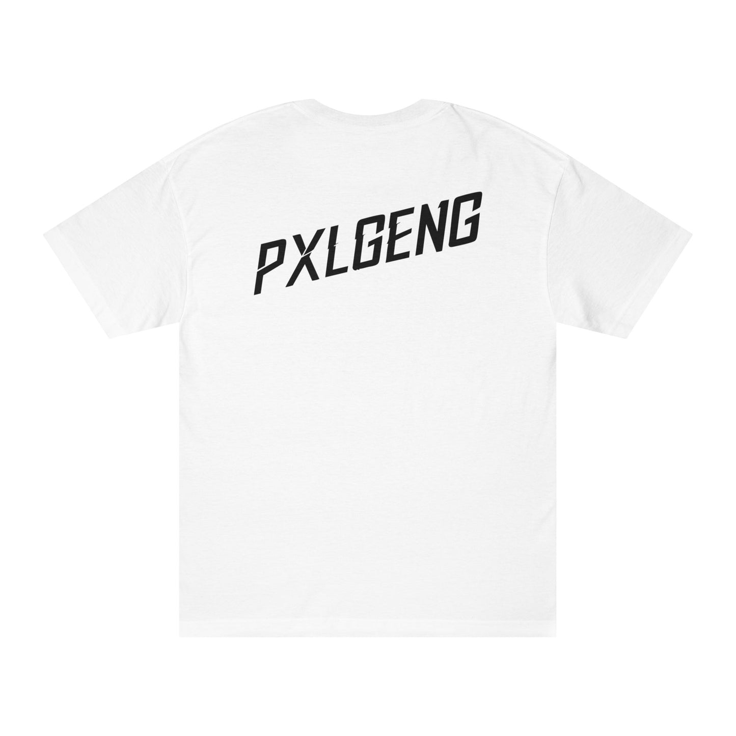 Back view of the Pxlgeng Siam Warrior T-Shirt highlighting its clean and minimalist style.