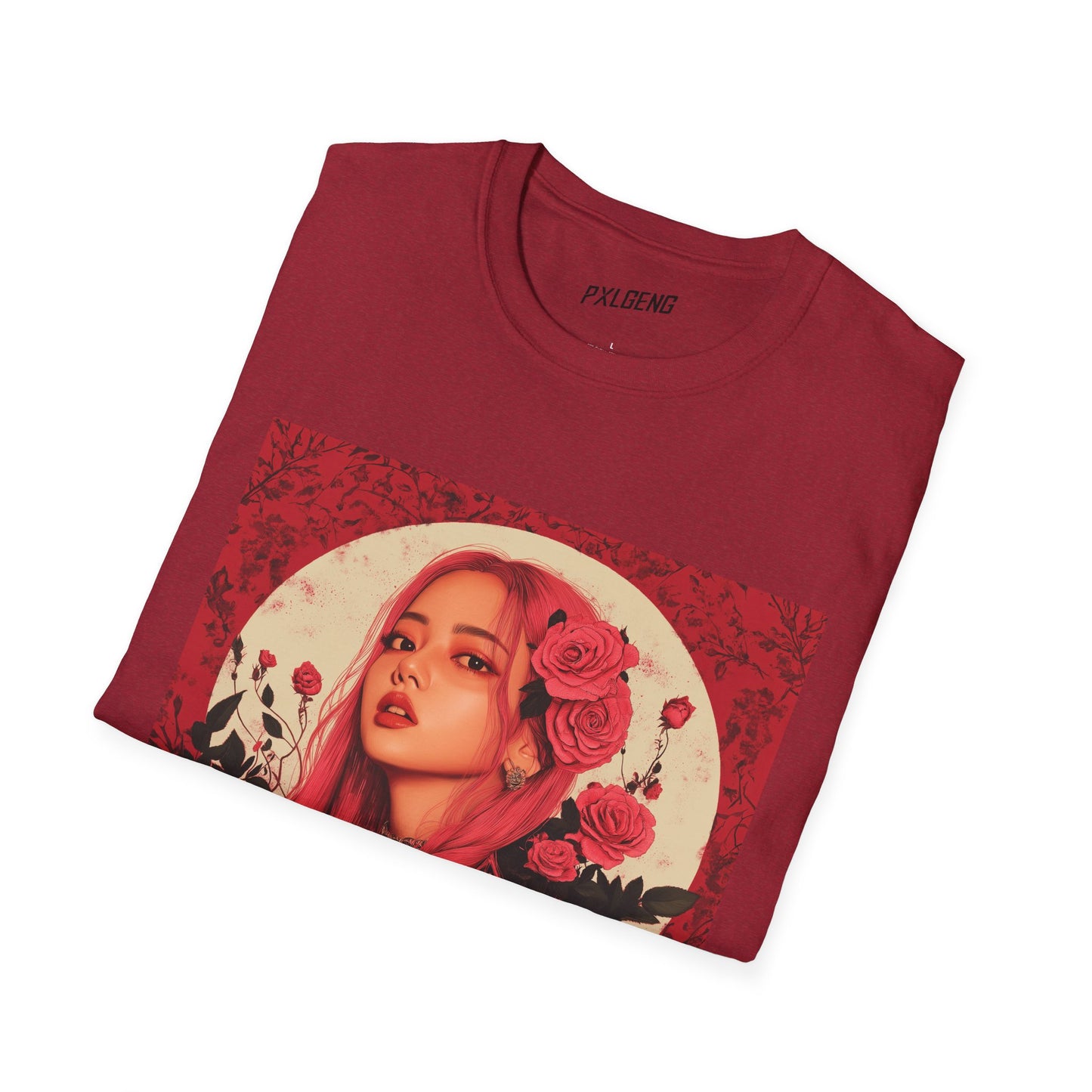 Rosé T-Shirt – Floral Elegance Edition | PXLGENG