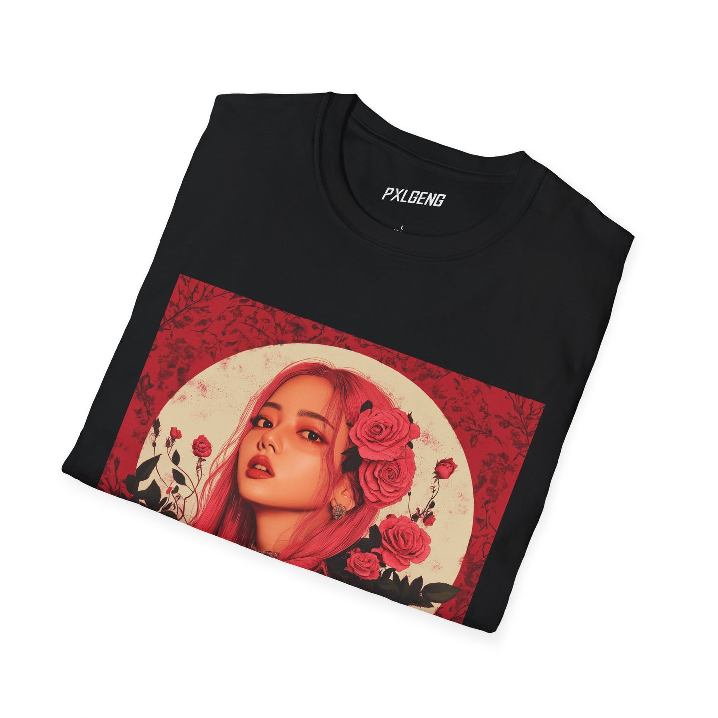 Rosé T-Shirt – Floral Elegance Edition | PXLGENG