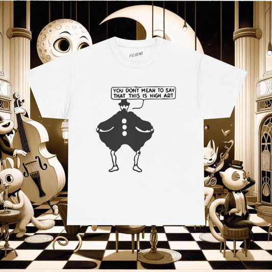 The Clown Tee - Front View | Vintage Animation-Inspired Streetwear T-Shirt